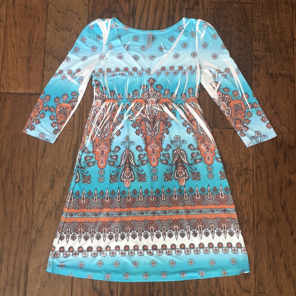 Silky Soft Printed Dress